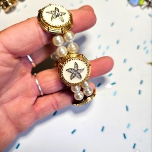 Starfish Pearl Bracelet by Butler